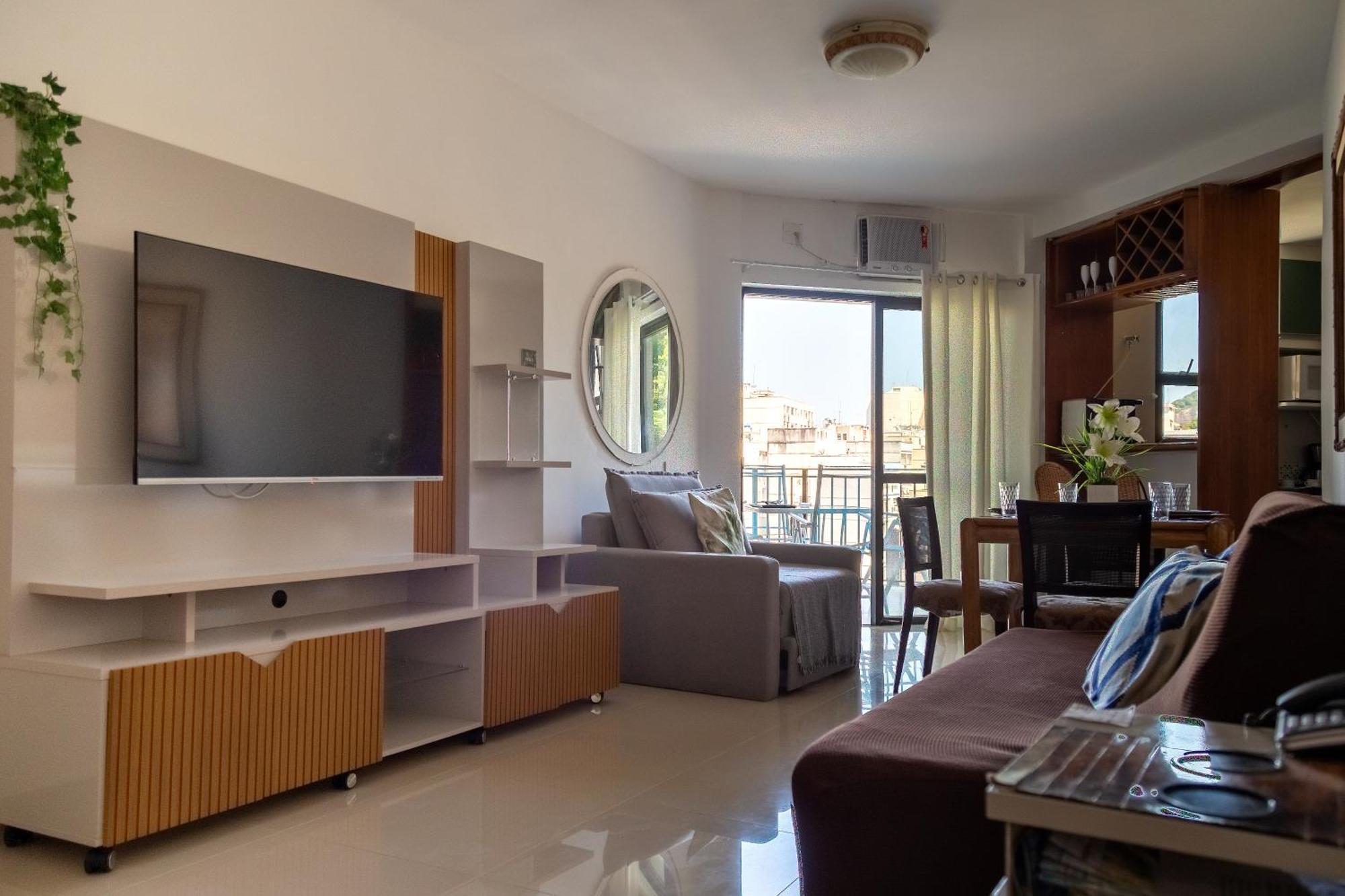 Praia Ha 5Min A Pe! Varanda Alta Com Vista! Piscina, Academia, Portaria 24Hrs, Shopping Ao Lado! Rio de Janeiro Zewnętrze zdjęcie