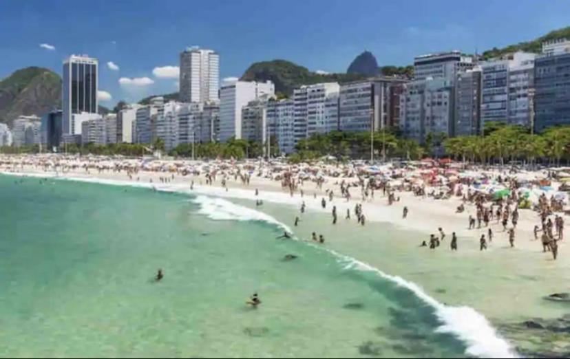 Praia Ha 5Min A Pe! Varanda Alta Com Vista! Piscina, Academia, Portaria 24Hrs, Shopping Ao Lado! Rio de Janeiro Zewnętrze zdjęcie